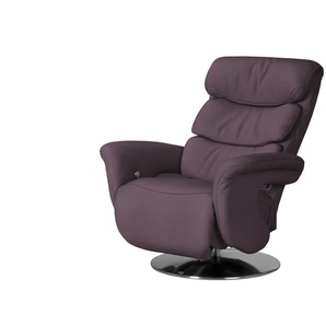 himolla Leder-Relaxsessel Leder 7628 ¦ lila/violett ¦ Maße (cm): B: 83 H: 109 T: 90