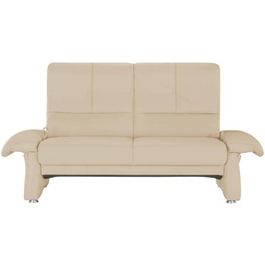 himolla Ledersofa  6001 ¦ beige ¦ Maße (cm): B: 173 H: 102 T: 86