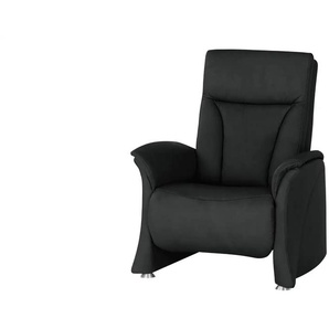 himolla Sessel  4010 ¦ schwarz ¦ Maße (cm): B: 75 H: 106 T: 88