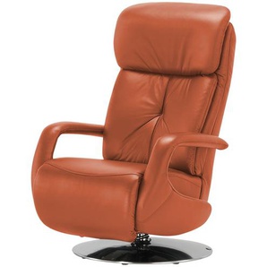 himolla Sessel  7242 ¦ orange ¦ Maße (cm): B: 70 H: 109 T: 86