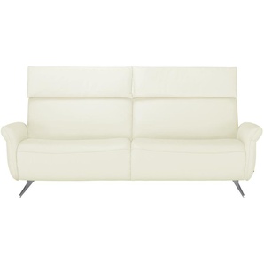 himolla Sofa 3-sitzig  4150 ¦ creme ¦ Maße (cm): B: 206 H: 95 T: 87