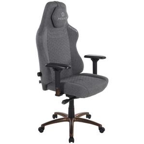 Hivar Orbical Hivar Orbical XL Nebulon Copp., Anthrazit, Grau, Kupfer, Metall, Textil, Drehkreuz, 81x147x72 cm, Stoffauswahl, Typenauswahl, Wippmechanik mit Härtegradeinstellung, Sitzfläche 360° drehbar, inklusive Armlehnen, Gestellauswahl, Nackenkissen