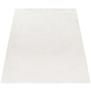 Hochflor-Teppich AYYILDIZ TEPPICHE POUFFY 5100 Teppiche Gr. B/L: 200 cm x 290 cm, 20 mm, 1 St., beige (cream) Esszimmerteppiche Besonders weich Softfllor waschbar