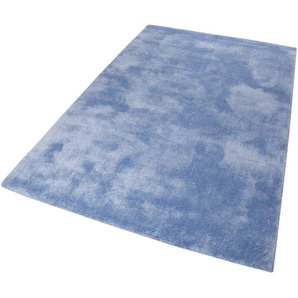 Hochflor-Teppich ESPRIT Relaxx Teppiche Gr. B/L: 200 cm x 290 cm, 25 mm, 1 St., blau Esszimmerteppiche Wohnzimmer, sehr große Farbauswahl, weicher dichter Hochflor