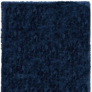 Hochflor-Teppich FLAIR RUGS Pearl Teppiche Gr. B: 200cm, 70mm, L: 290cm, blau