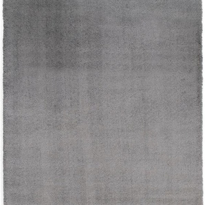 Hochflor-Teppich OCI DIE TEPPICHMARKE Soft Dream Teppiche Gr. B/L: 200 cm x 250 cm, 30 mm, 1 St., grau Esszimmerteppiche besonders weich durch Microfaser, Wohnzimmer