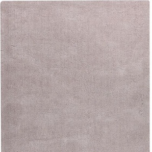 Hochflor-Teppich TOM TAILOR HOME Shaggy Teppich Cozy Teppiche Gr. B: 190cm, 25mm, L: 290cm, beige Uni Farben, auch in Pastell ideal im Wohnzimmer & Schlafzimmer