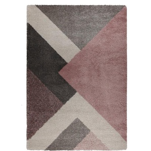 FLAIR RUGS Hochflor-Teppich Zula, rechteckig, Höhe: 30 mm, modernes Design, geometrisches Muster, pflegeleicht