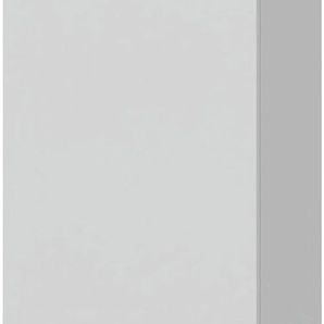 Hochschrank INOSIGN Infinity Breite 54 cm, Stauraumschrank mit 1 Tür, Mehrzweckschrank, grau (kreidegrau (gesso)), B:54cm H:186cm T:30cm, FSC-zertifizierter Holzwerkstoff, Schränke, mit Push-to-open Funktion, 2 Größen, verschiedene Farben