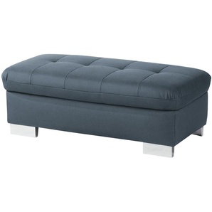 Lounge Collection Hocker  Inka ¦ blau ¦ Maße (cm): B: 130 H: 46 T: 65