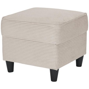 Hocker  Kivana ¦ creme ¦ Maße (cm): B: 52 H: 45 T: 52