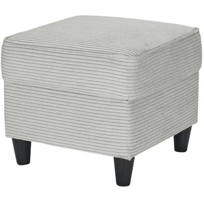 Hocker  Kivana ¦ grau ¦ Maße (cm): B: 52 H: 45 T: 52