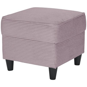 Hocker  Kivana ¦ rosa/pink ¦ Maße (cm): B: 52 H: 45 T: 52