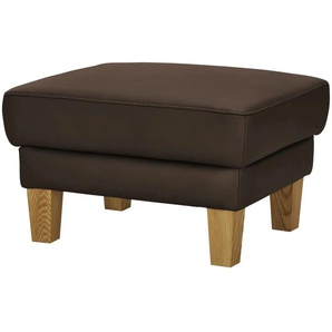 Hocker Leder RW-Select ¦ braun ¦ Maße (cm): B: 59 H: 44 T: 69