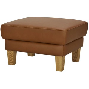 Hocker Leder RW-Select ¦ braun ¦ Maße (cm): B: 59 H: 44 T: 69