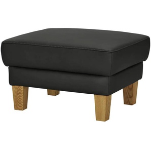 Hocker Leder RW-Select ¦ schwarz ¦ Maße (cm): B: 59 H: 44 T: 69