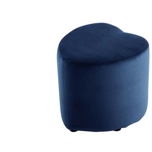 Hocker  Love ¦ blau ¦ Maße (cm): B: 45 H: 47 T: 47