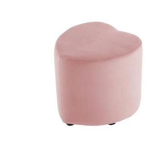 Hocker  Love ¦ rosa/pink ¦ Maße (cm): B: 45 H: 47 T: 47