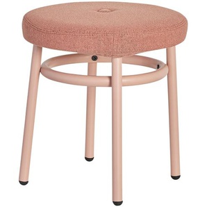 Hocker - rosa/pink - Materialmix - 32 cm - 32 cm - 32 cm | Möbel Kraft