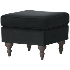 Hocker   Cozy ¦ schwarz ¦ Maße (cm): B: 55 H: 44 T: 55