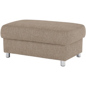 smart Hocker  Valencia ¦ braun ¦ Maße (cm): B: 100 H: 45 T: 60