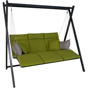 Hollywoodschaukel Relax Smart 3-Sitzer lime