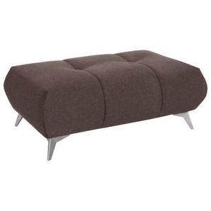 Hom`in Hocker, Taupe, Textil, rechteckig, 120x43x70 cm, Stoffauswahl, Wohnzimmer, Hocker, Sitzhocker