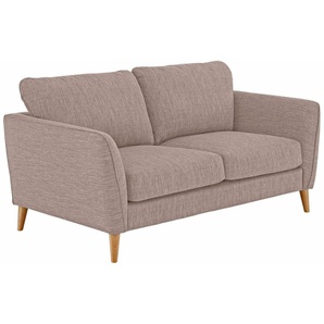 Home affaire 2-Sitzer MARSEILLE Sofa 170 cm, mit Massivholzbeinen aus Eiche, verschiedene Bezüge und Farbvarianten