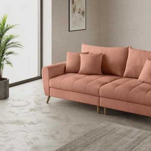 Home affaire Big-Sofa Blackburn II, Wahlweise mit Kaltschaumpolsterung bis 140 kg belastbar