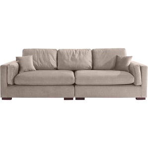 Home affaire Big-Sofa Fresh Pond, in vielen Bezugsqualitäten und Farben, B/T/H: 290/96/95 cm