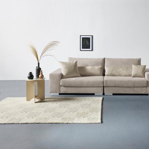 Home affaire Big-Sofa Vasco, Breite 277 cm, inkl. 6-teiliges Kissenset, in Cord