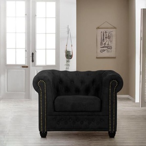 Home affaire Chesterfield-Sessel Rysum Sessel, passend zur Serie Rysum B/T/H: 94/86/72 cm