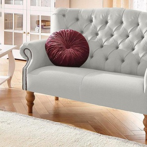 Home affaire Chesterfield-Sofa Lord, mit echter Chesterfield-Knopfheftung und Ziernägeln