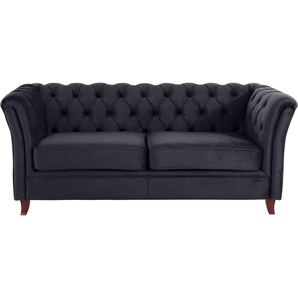 Home affaire Chesterfield-Sofa Reims, mit echter Chesterfield-Knopfheftung, hochwertige Verarbeitung