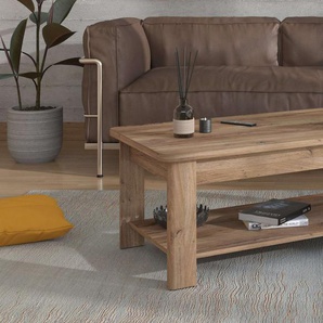 Home affaire Couchtisch Jersey Kaffeetisch, 124 cm, in trendigen Farben, modern, Eleganter Couchtisch, zeitloses Design, mit eine Ablagebode