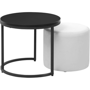 Home affaire Couchtisch Mayres, mit integriertem Pouf, Höhe 40 cm