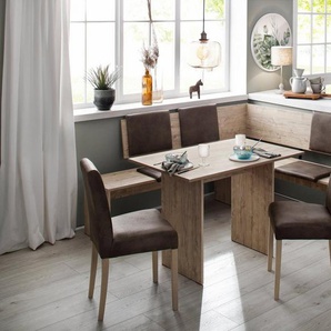 Home affaire Eckbankgruppe Essen, (Set, 4-tlg)