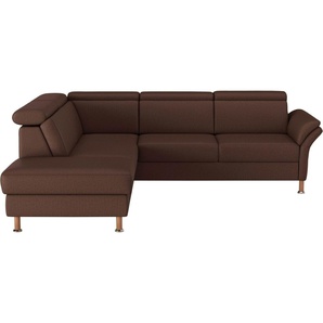 Home affaire Ecksofa Calypso L-Form, mit Relaxfunktion motorisch im Sofa 2,5- Sitzer