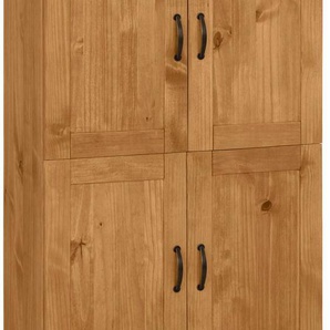 Home affaire Midischrank Rodby FSC®-zertifiziertes Massivholz, Breite 75 cm, Höhe 130 cm