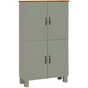 Home affaire Midischrank Rodby FSC®-zertifiziertes Massivholz, Breite 75cm, Höhe 130cm