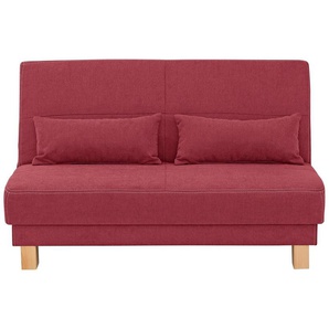 Home affaire Schlafsofa Gina, vom Sofa zum Bett mit einem Handgriff, in 4 Breiten, Nierenkissen