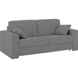 Home affaire Schlafsofa Roma Matratzenhöhe 14 cm, Dauerschlaffunktion, mit Unterfederung, Lattenrost, Matratze