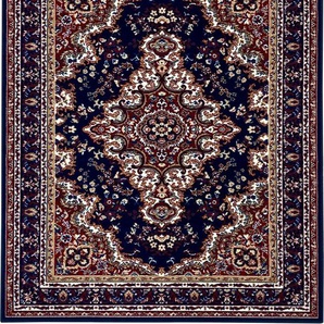 Home affaire Teppich Oriental, rechteckig, Höhe: 7 mm, Orient-Optik, mit Bordüre, Teppich, Kurzflor, Weich, Pflegeleicht