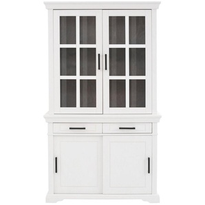 Home affaire Vitrine Anabel aus massiver Kiefer, Breite 110 cm