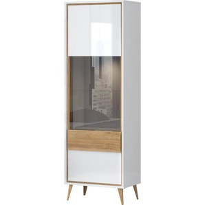 Home affaire Vitrine Vida UV lackiert, hochglänzend, Soft-Close und Push-to-open Funktion