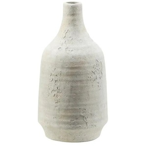 HOME STORY Deko Vase - weiß - Steingut - 28 cm - [14.5] | Möbel Kraft