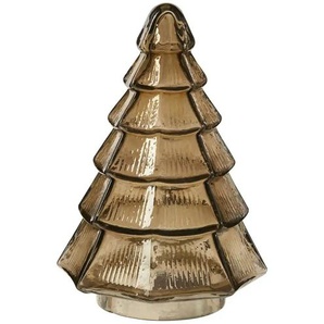 HOME STORY Deko Weihnachtsbaum - grün - Glas - 24 cm - [16.5] | Möbel Kraft