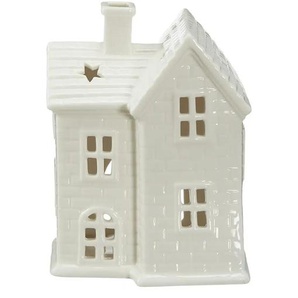 HOME STORY Teelichthaus - Porzellan - 9 cm - 16 cm | Möbel Kraft