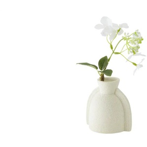 HOME STORY Vase - creme - Porzellan - 10,5 cm - [10.5] | Möbel Kraft