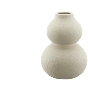 HOME STORY Vase - creme - Steinzeug - 11,5 cm - [8.3] | Möbel Kraft